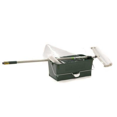 Limbowand startset rollers met stok en verfbak voor fotografen